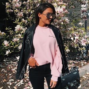 Cool Girl Mock neck Sweatshirt